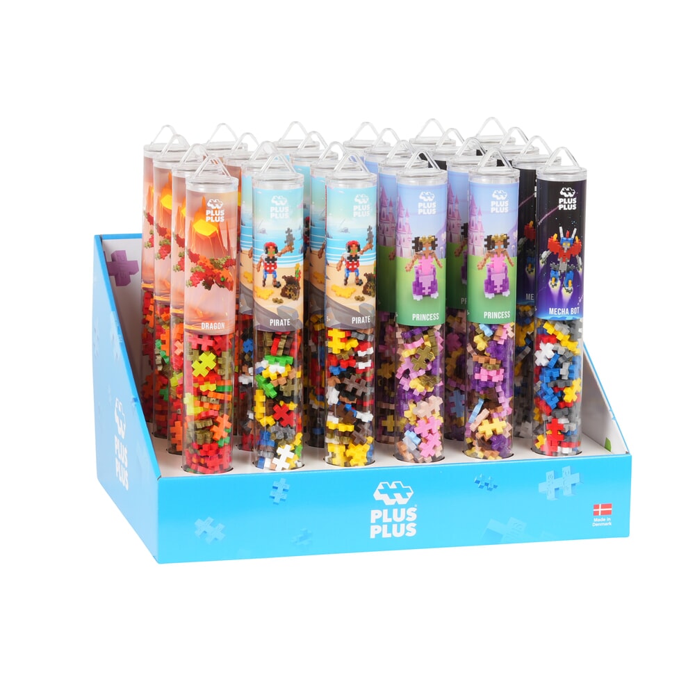 Plus plus tegn 2: 24 stykker rør plus-plus display (7286)