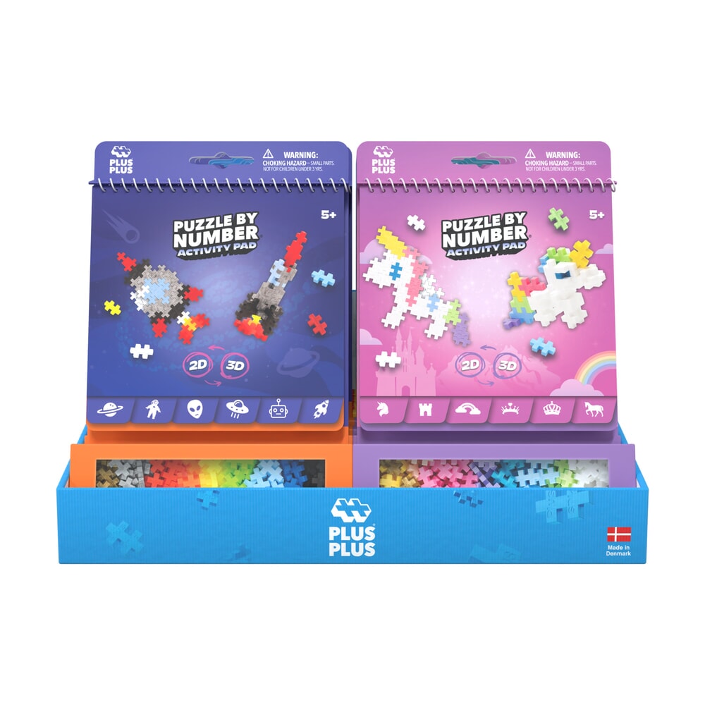 Plus plus plus-plus aktivitetspad – display (7493)