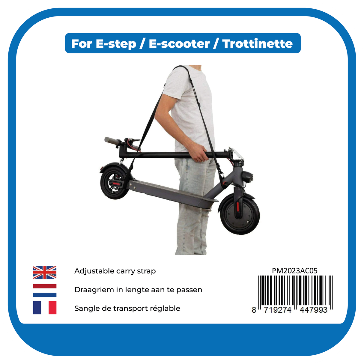 Pro-mounts e-scooter skulderrem