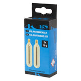 Messing tønde m-wave co2 ammunitionspatroner (2 stk. 16 gr.)