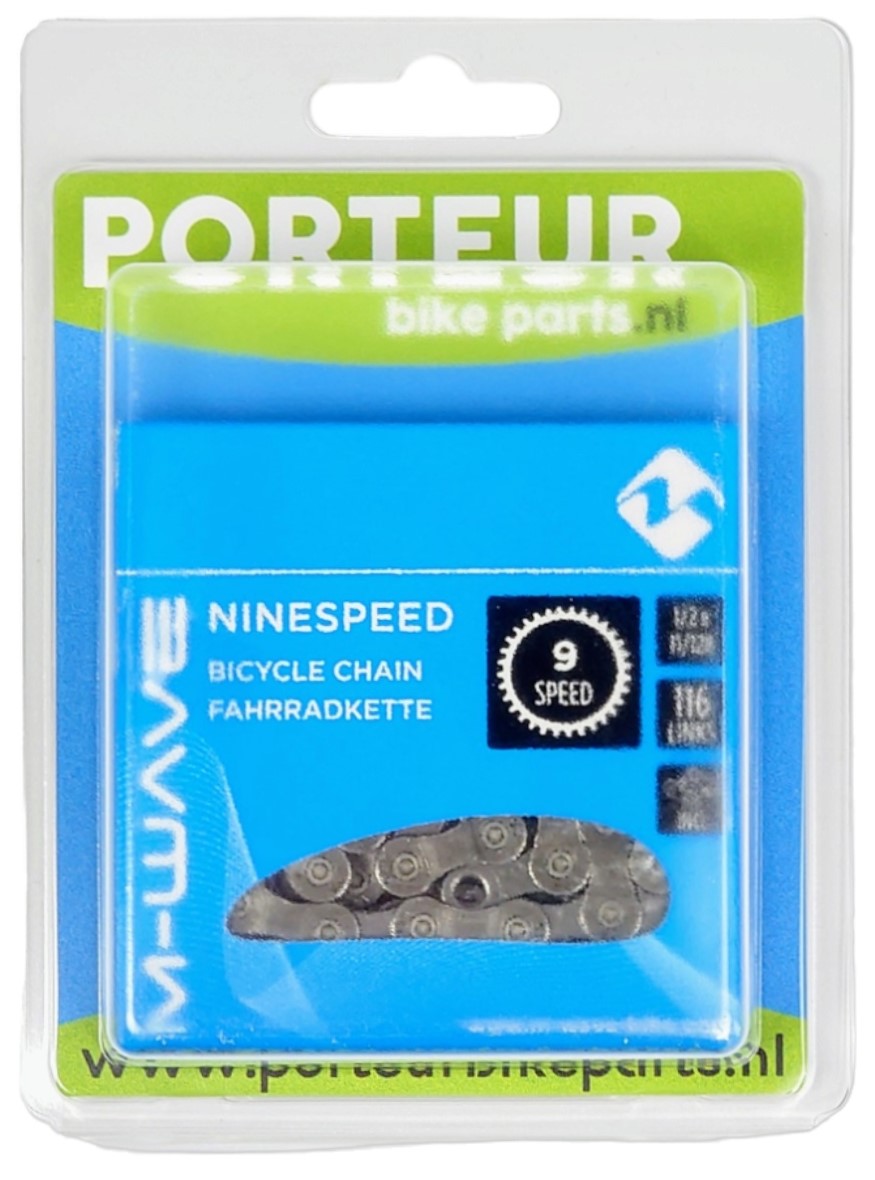 Portur halskæde m-bølge 1 2x11 128