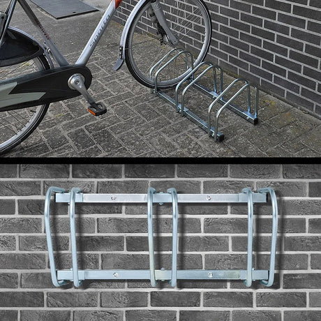 Cykelstativ til tre cykler