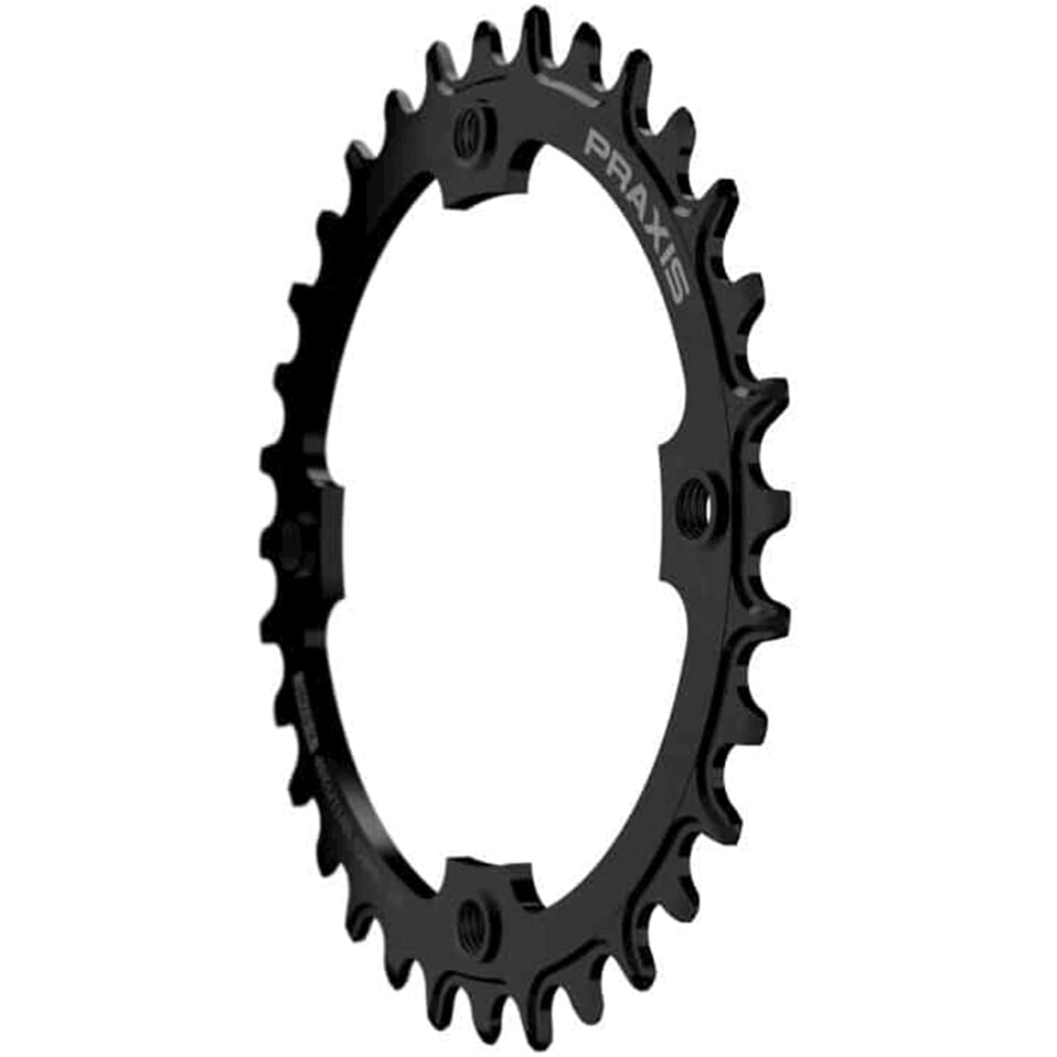 Praxis kædering 1x e-ring 104bcd m8 36t stål 10 11 12sp