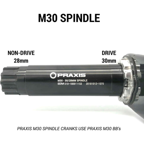 Praxis bund Bras adapter M30 T47 I.B. 85,5 mm