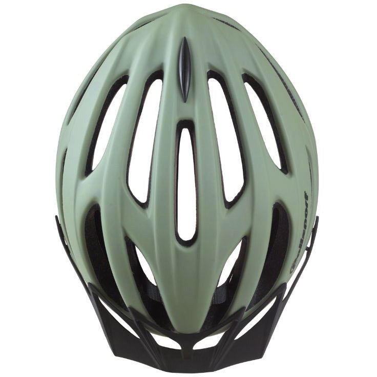 Polisport MTB hjelm sport-flow l 58-62cm mat grøn