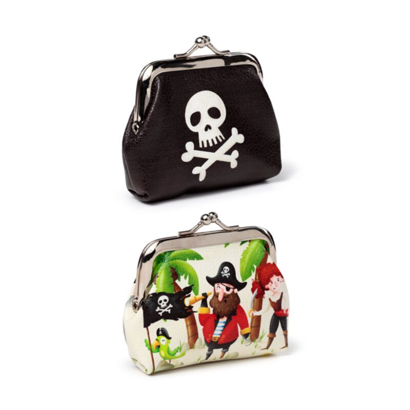 Jolly Roger pirat pung med clips