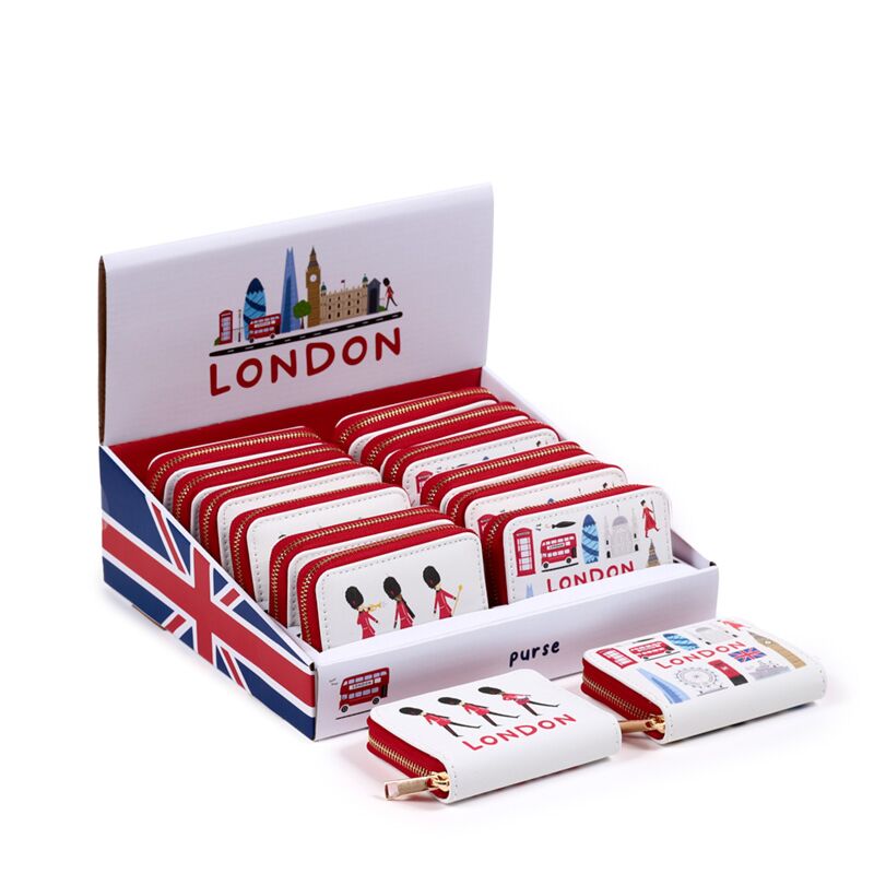 London souvenir tour lynlås tegnebog - lille