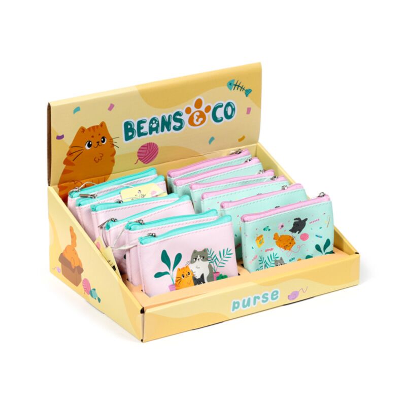 Beans co cats pvc pung