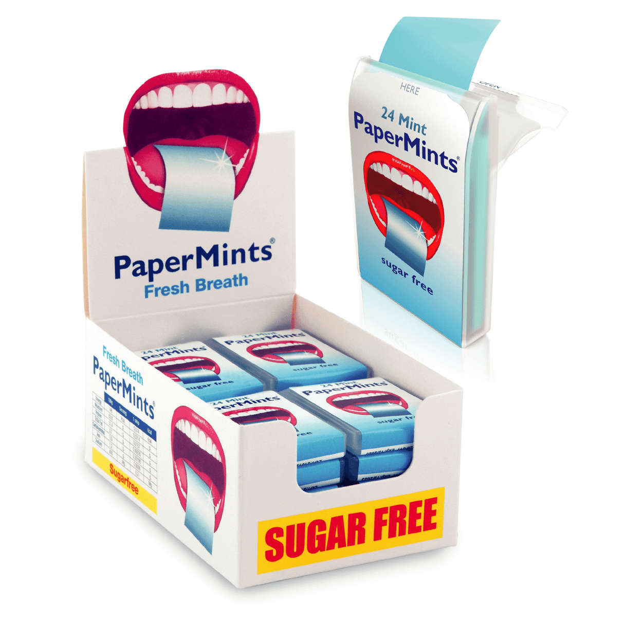 Papermints strimler freshmint (24x 24 stykker)