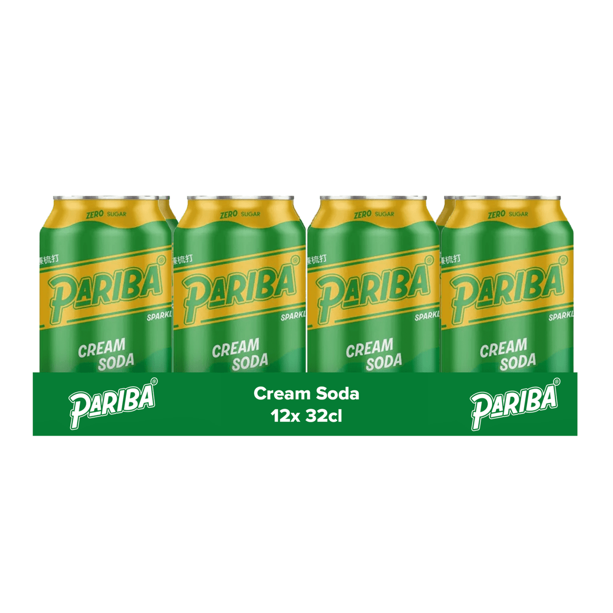 Pariba flødesodavandsdåse (12x32cl)