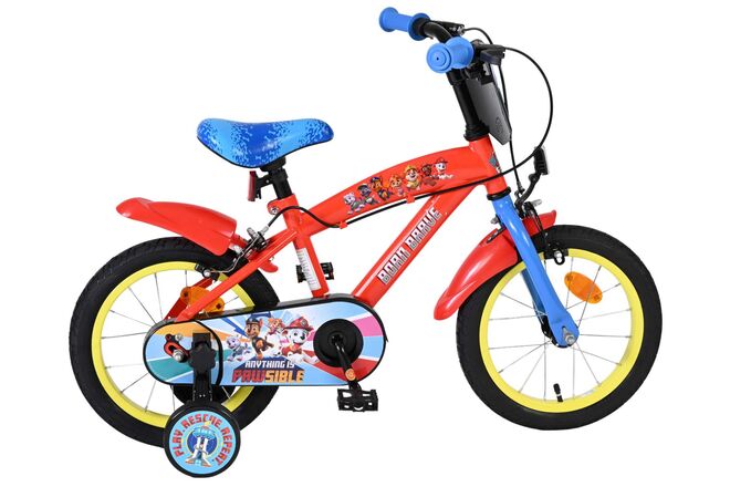 Paw patrulje børnecykel - drenge - 14 tommer - to håndbremser