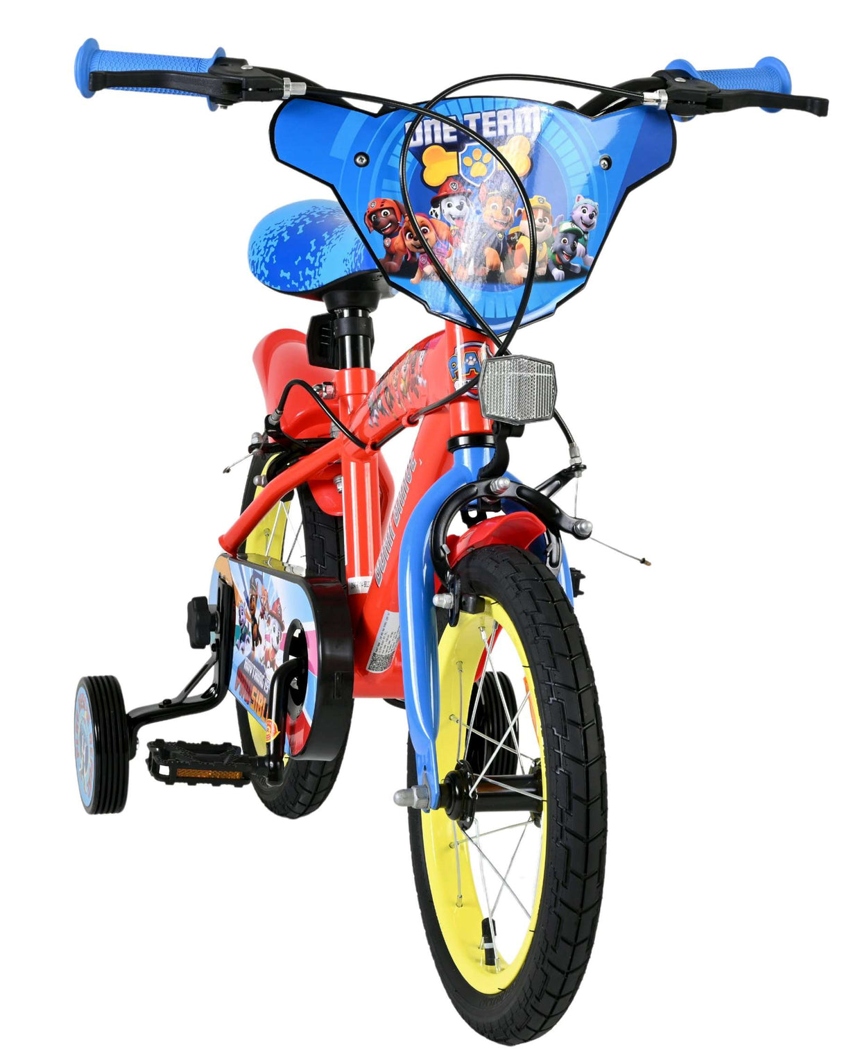 Paw patrulje børnecykel - drenge - 14 tommer - to håndbremser