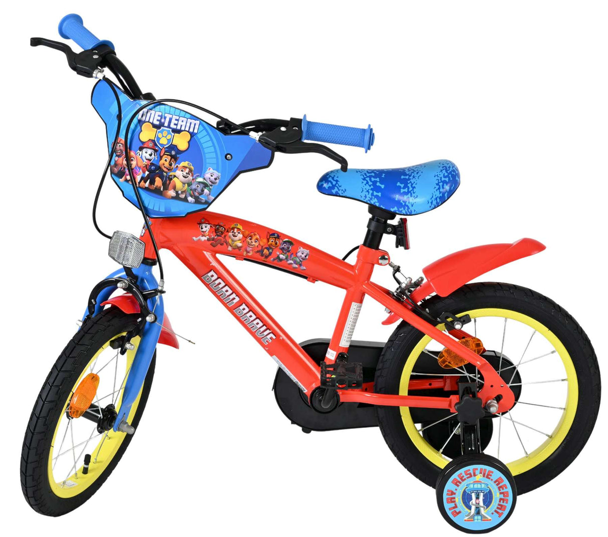 Paw patrulje børnecykel - drenge - 14 tommer - to håndbremser