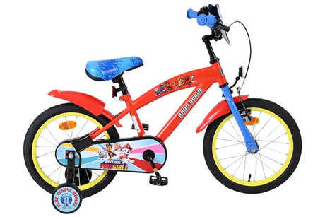 Paw patrulje børnecykel - drenge - 16 tommer - rød blå