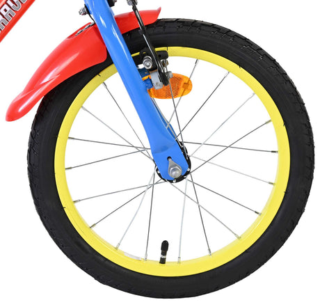 Paw patrulje børnecykel - drenge - 16 tommer - rød blå