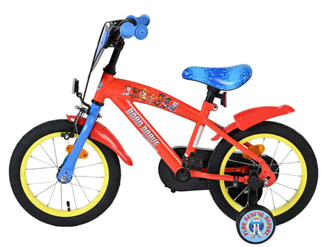 Paw patrulje børnecykel - drenge - 14 tommer - rød blå