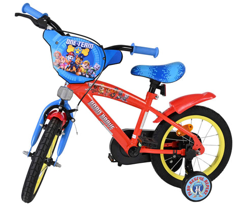 Paw patrulje børnecykel - drenge - 14 tommer - rød blå