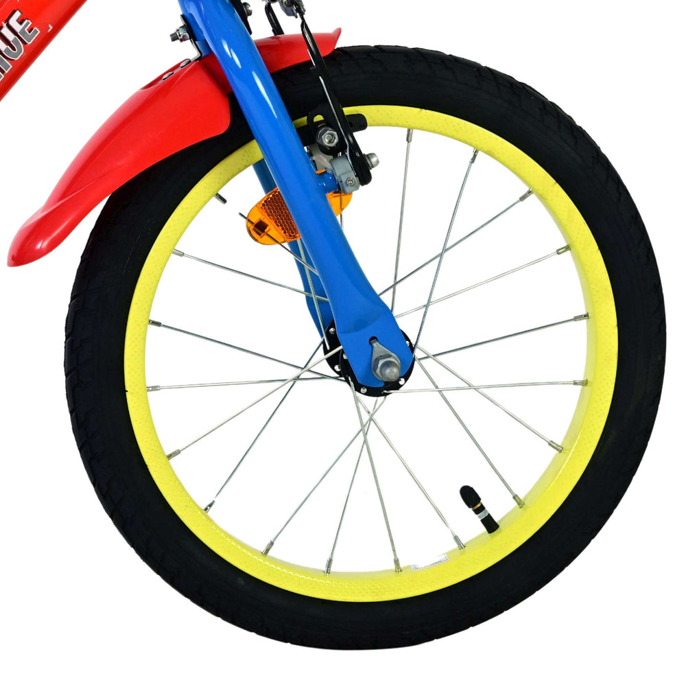 Paw patrulje børnecykel - drenge - 16 tommer - rød - to håndbremser