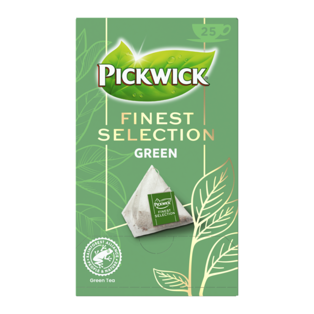 Pickwick fineste udvalg grøn te 2 gr (4x 25 stykker)