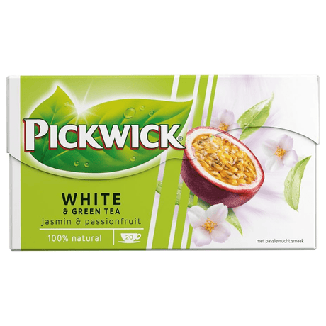 Pickwick hvid grøn te jasmin passionsfrugt (75x 1,5 g)