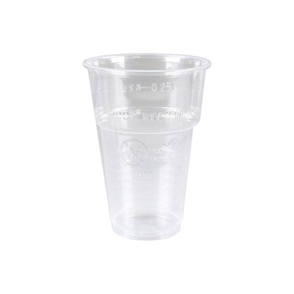 Plast ølglas blødt (1000x 250cc) 433 (proppy)