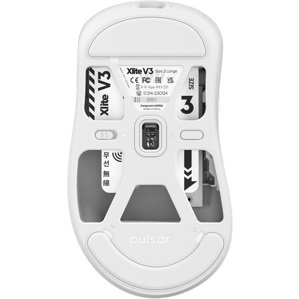 Pulsar Xlite V3 trådløs stor gamingmus