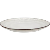 Excellent houseware bord aardewerk gres dia 27cm doos a 6 stuks
