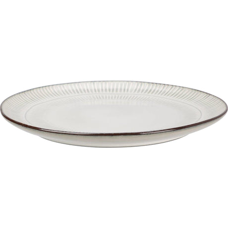 Excellent houseware bord aardewerk gres dia 27cm doos a 6 stuks