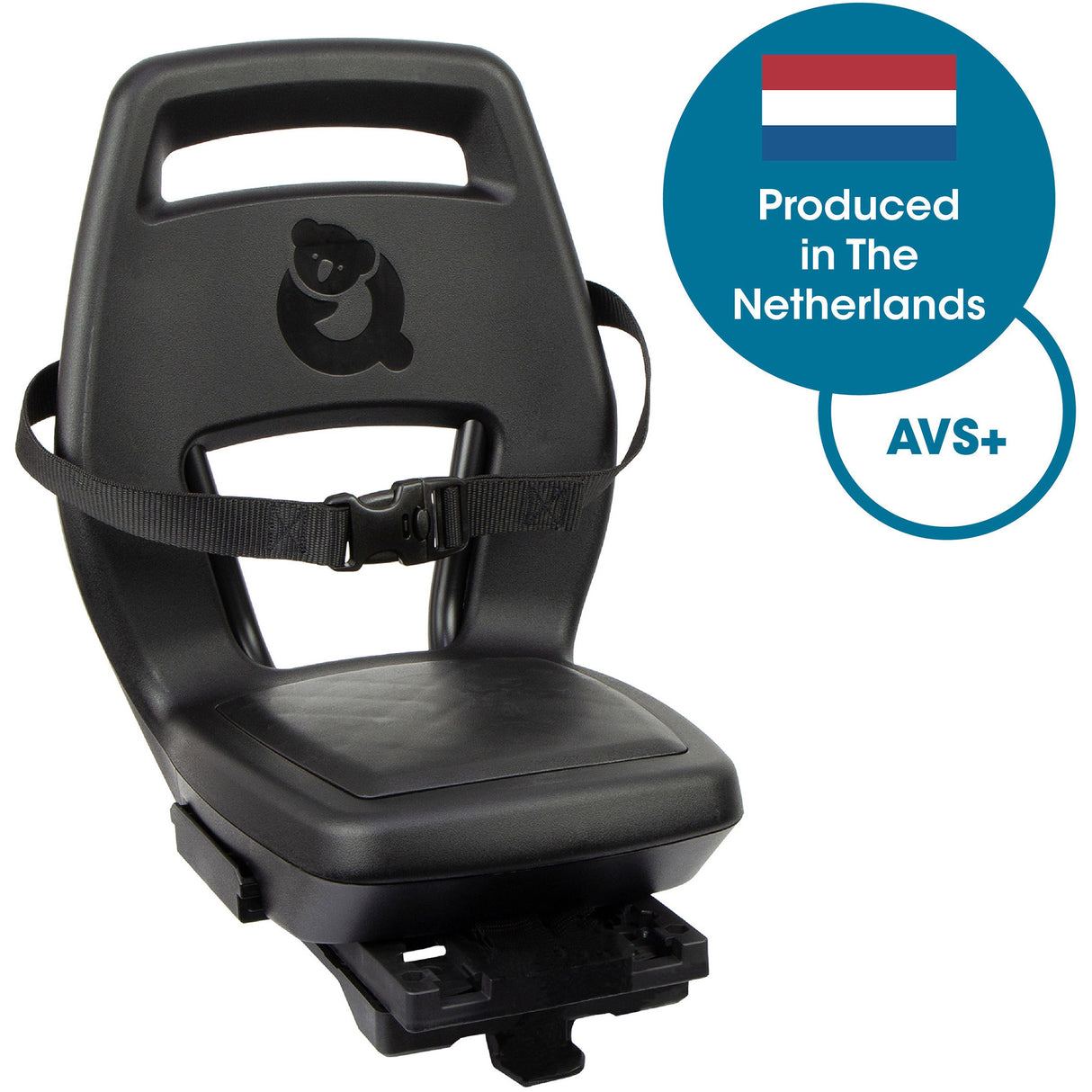 Widek b.v. qibbel bagsæde junior 6+ avs+ sort