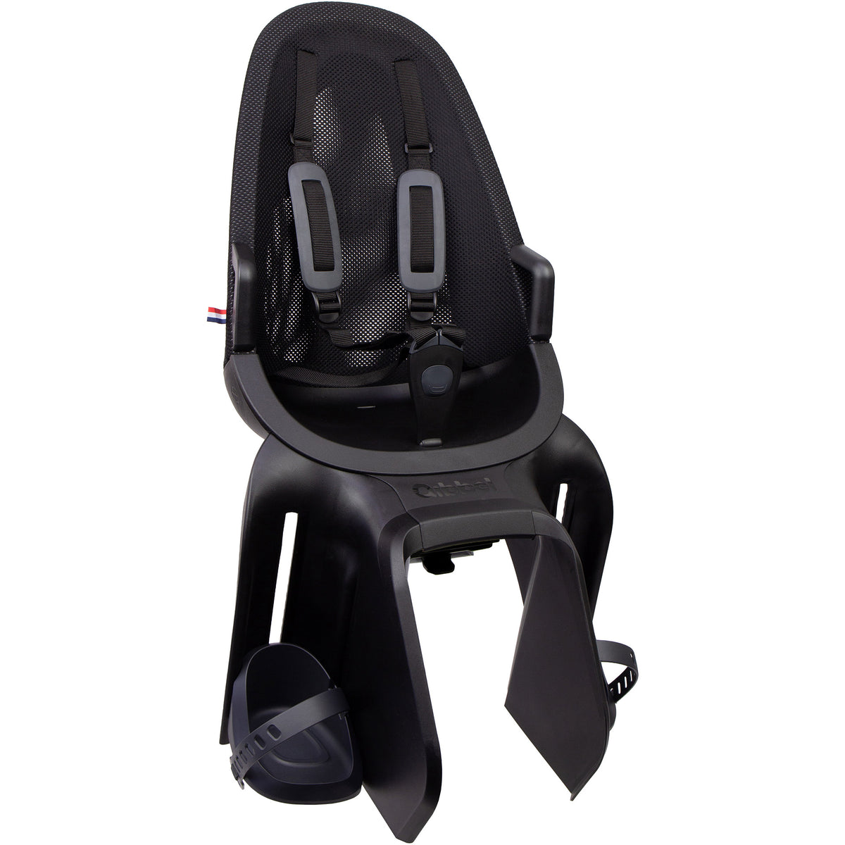 Qibbel bagsæde air avs+ bagagebærer sort