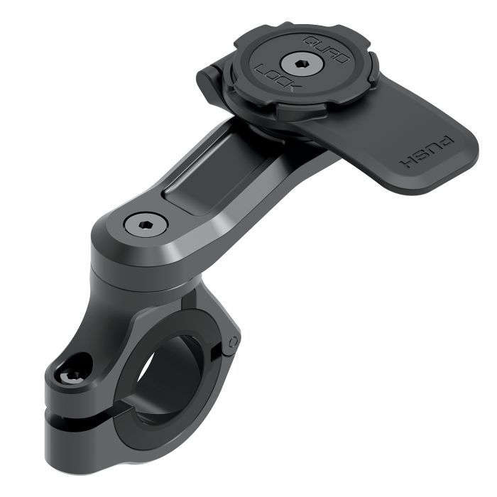 Quad lock motorcykel styr mount pro - sort