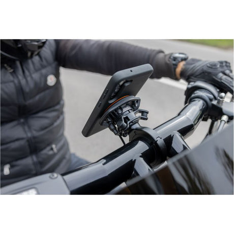 Quad lock motorcykel styr mount pro large - sort