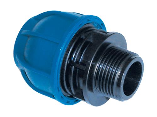 Alusic koppeling ø25mm - 3 4 buitendraad