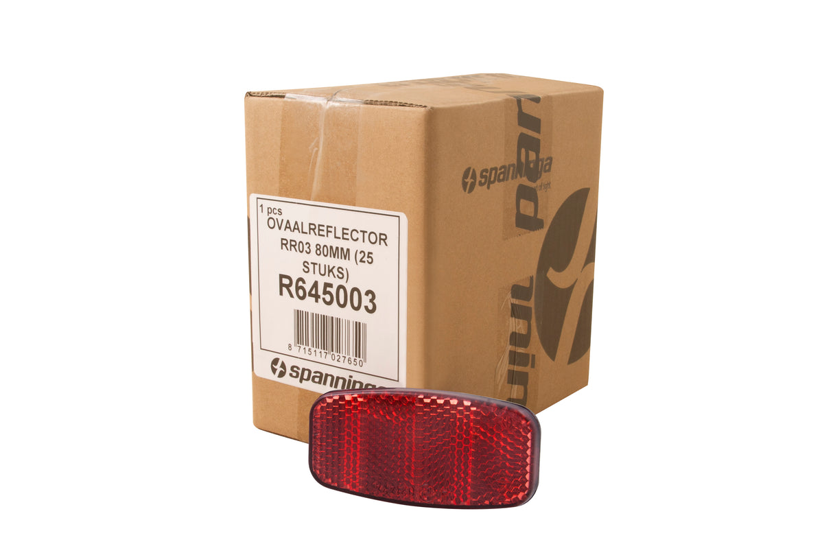 Spanninga bærereflektor 80mm (25stk) oem