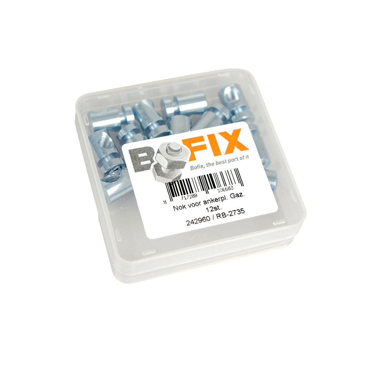 Bofix ryg i ankerpladegazelle pr. 12