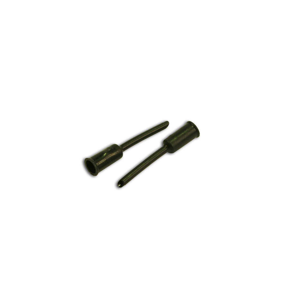 Elvedes kabelkappespids 5mm PVC sort (50 stk)