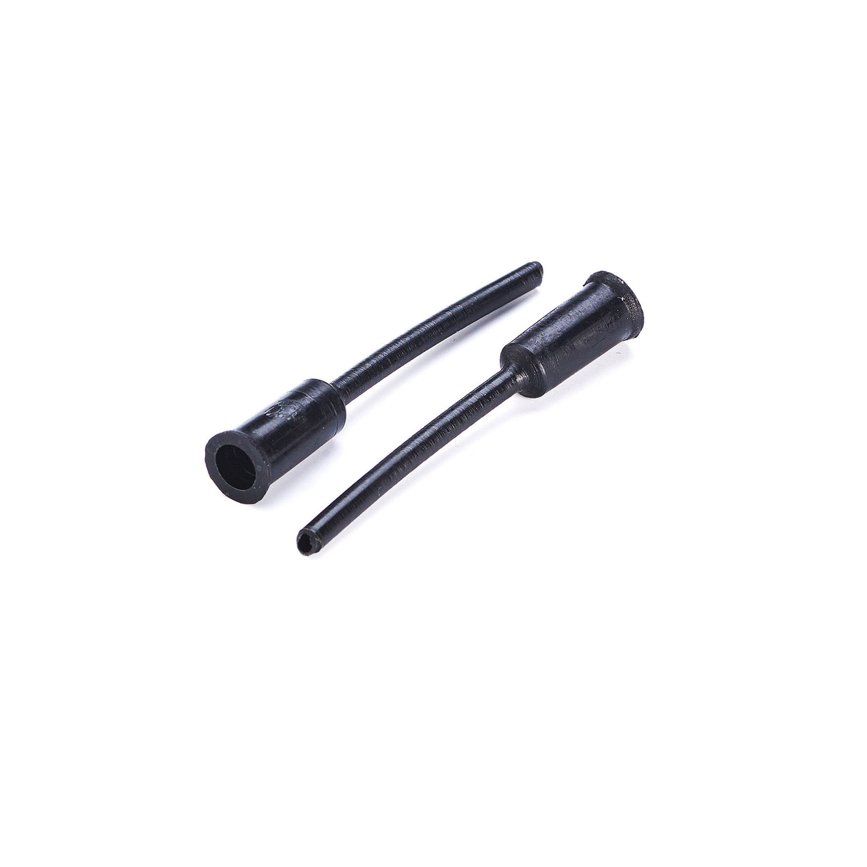 Elvedes kabelhattespids + gummibælge PVC sort (25 stk)