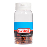 Elvedes kabelhætte 5 mm forseglet alu orange (50 stk)