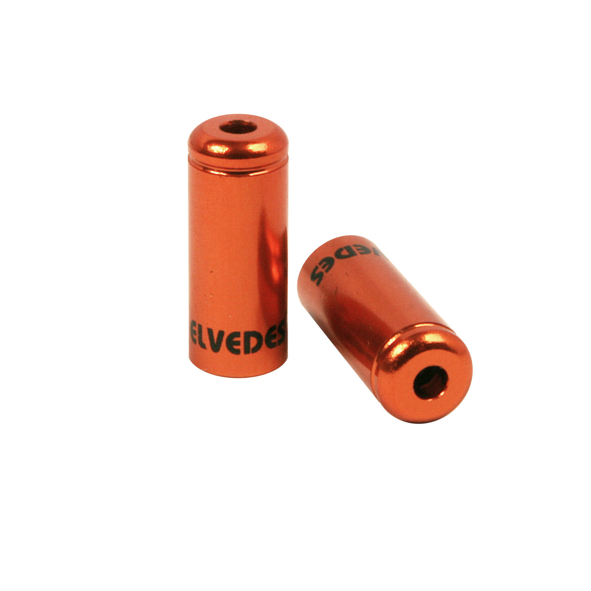 Elvedes kabelhætte 5 mm forseglet alu orange (50 stk)