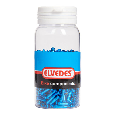Elvedes anti-fray hætter 2,3 mm blå (500x) alun. elv2012014