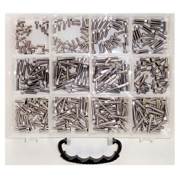 Boks A 12 rum Rustfrit stål Allen Bolts Range.