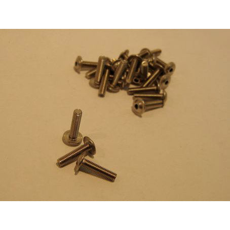Bofix Laagbolkop med flens M5x20 Galvaniseret (12.)