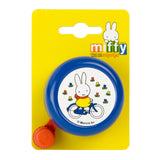 Cykelklokke Miffy på cykel 60 mm blå