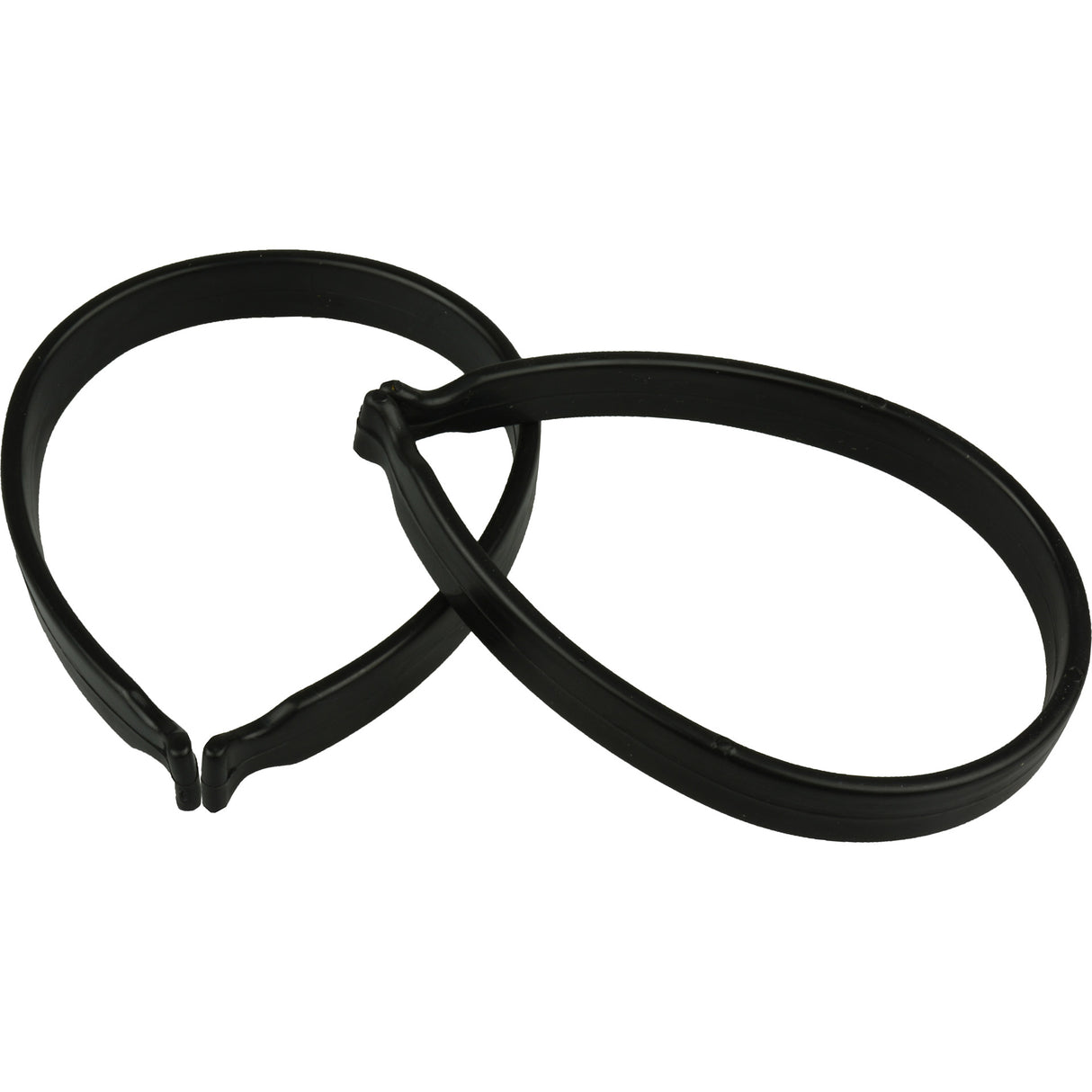 VWP sæt bukseklemmer PVC sort