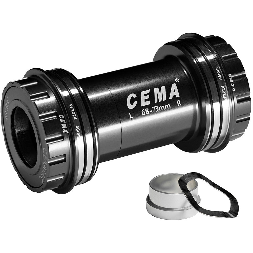 CEMA Bracketas PF30 Interlock SRAM GXP-Keramic-Zwart