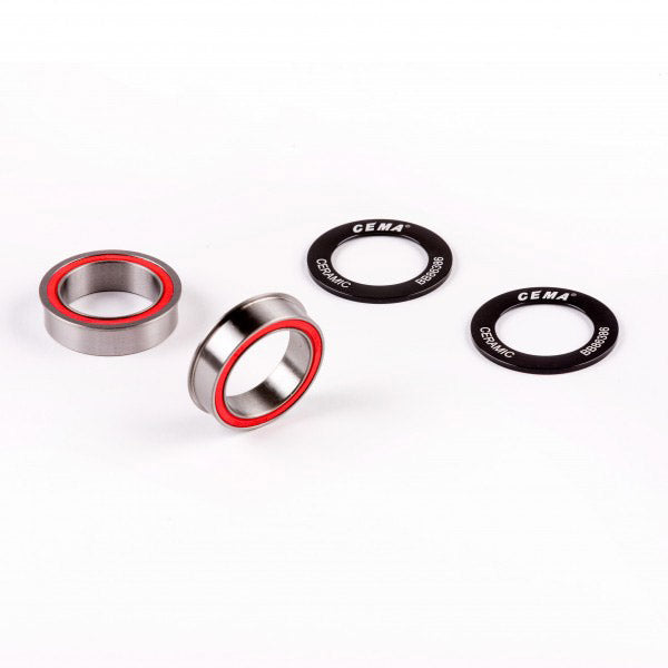 CEMA Bracketas Adapter B86 -BB92 SRAM DUB-KERAMISK-SWART