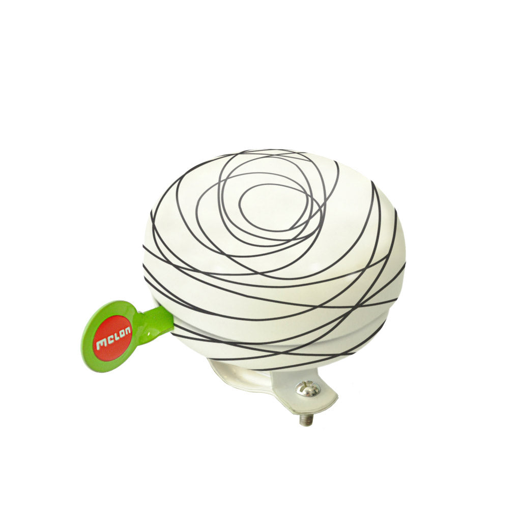 Melon Bel Scribble 60 mm sort hvid