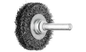 Pferd stålbørste på stift 40x9x6 0,2 stål