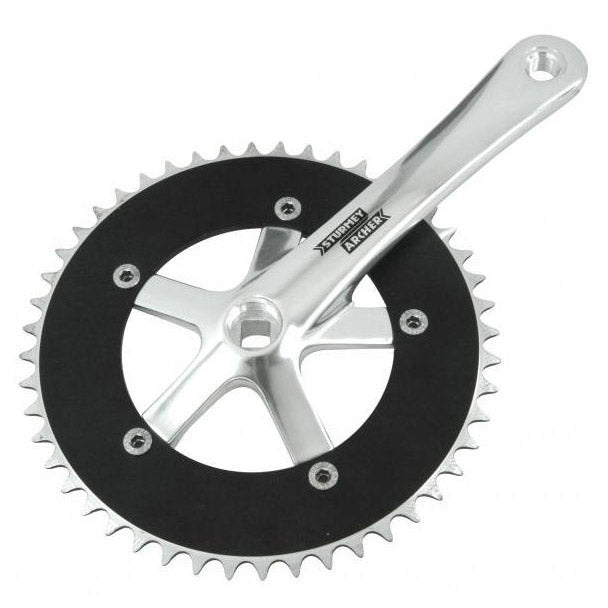 Sturmeyarcher Sturmey Archer kranksæt sølv. 1 8 44t 170 mm fct24 (sa)