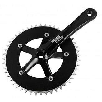 Sturmeyarcher sturmey archer kranksæt sort 1 8 48t 170mm fct28 (sa)